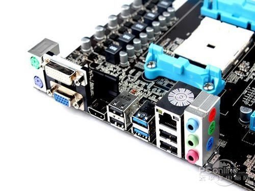 全固电容支持交火 昂达A75T主板仅499元