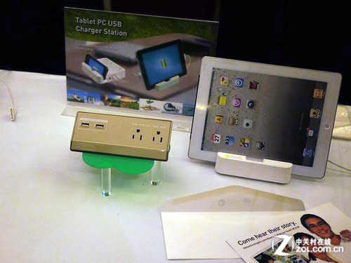 顺应科技大潮 USB墙上插座惊现CES2012