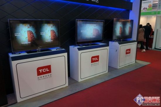 携手云智能电视TCL家博会展位报道PChome