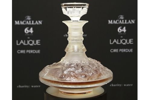 麦卡伦64年水晶瓶装威士忌
