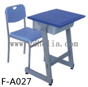 塑钢课桌椅F-A027