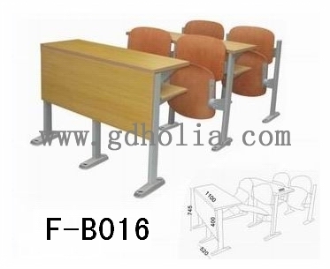 阶梯教室桌椅F-B016