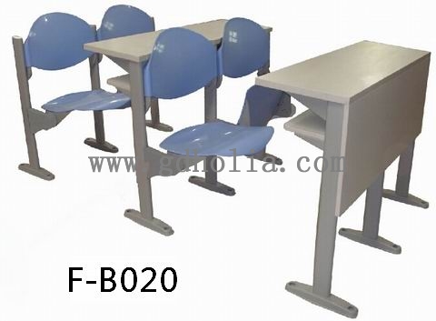 阶梯教室桌椅F-B020
