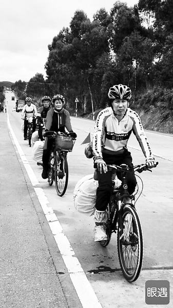 大河网6名骑友俩月骑行10省近7000公里 平均年龄63岁