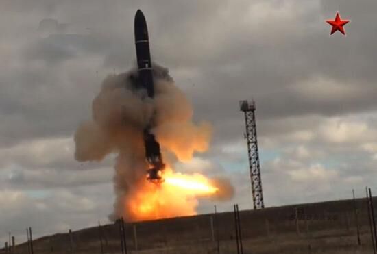 图为俄罗斯现在最为倚重的SS-18重型液体洲际导弹