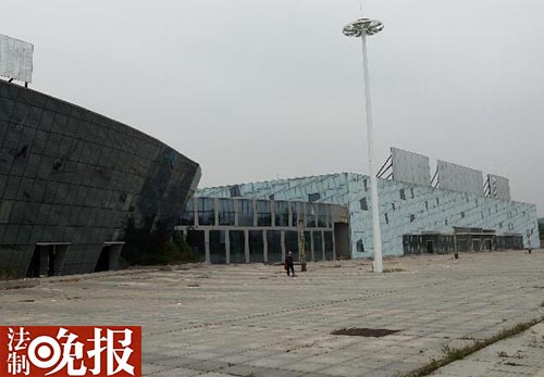 杨振超在任时的两大烂尾项目之一志高欢乐园 摄/冯明文