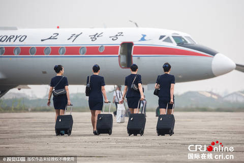 中国摄影师体验高丽航空飞行揭秘朝鲜飞机内景