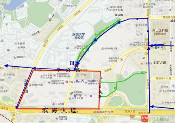 深圳司机们注意！连续6天市区多条道路将封闭