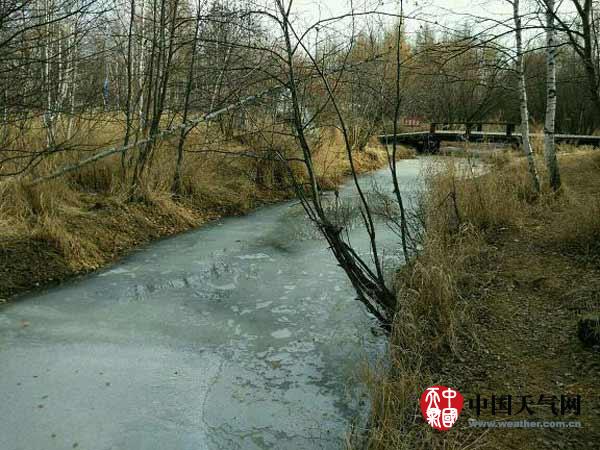 内蒙古发下半年首个寒潮预警根河现-25℃低温