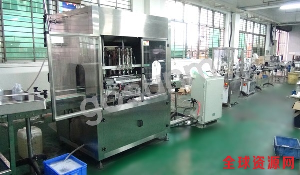 全自动洗衣液灌装线