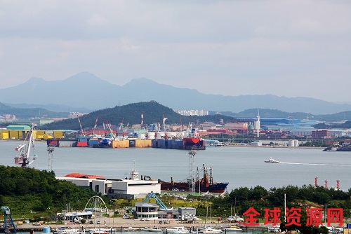 资料图：韩国木浦港全景新华社记者彭茜摄