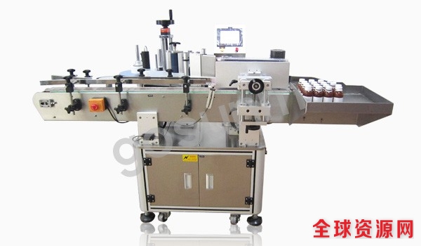 全自动搓滚式立式圆瓶贴标机图片