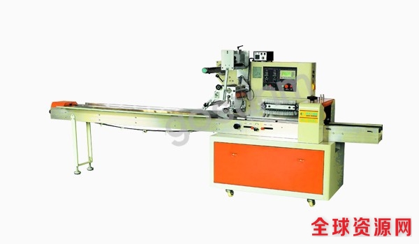 巧克力回转式枕式包装机图片