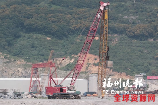 福州松下港两个7万吨级泊位 年底前码头主体完工