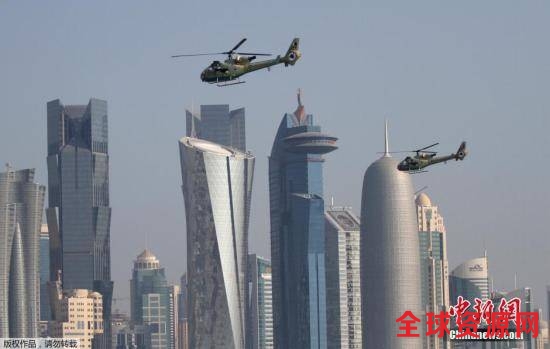 资料图:卡塔尔首都多哈。