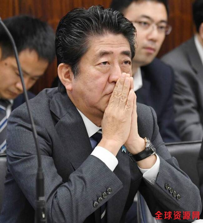 日本首相安倍晋三。