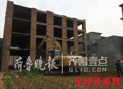 企图用木棍冒充钢筋骗补偿，济南首拆40户农村违建房
