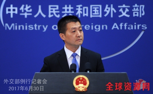 外交部：洞朗地区属于中国领土 不存在争议