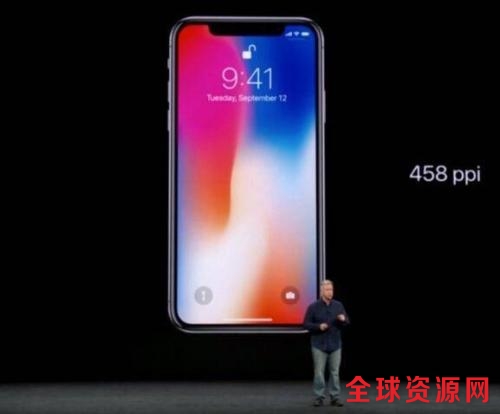 iPhone X 图片来源：苹果发布会