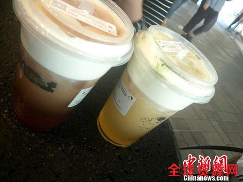 喜茶。中新网记者 李金磊 摄 喜茶。中新网记者 李金磊 摄