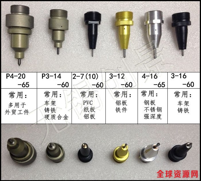 针组+编号+水印