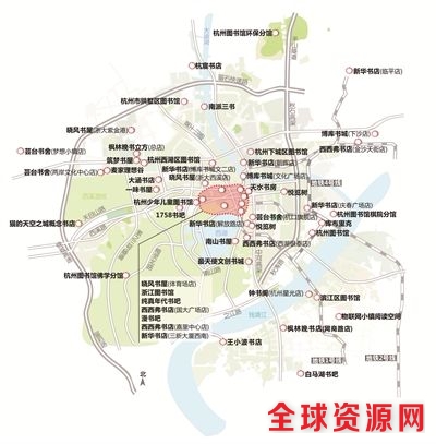 杭州发布首张阅读地图 看看全城50多个阅读好地方都在哪里