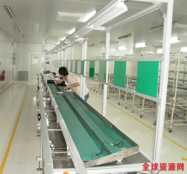  单边插件线(不锈钢与铝型材搭配)