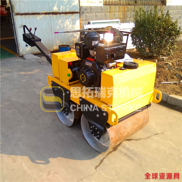 手扶双轮压路机03