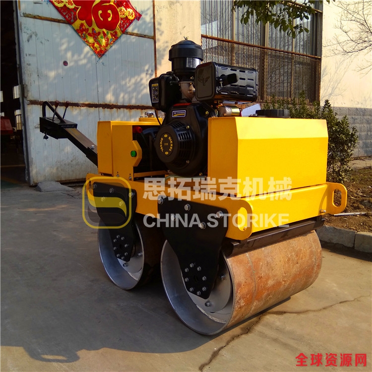 手扶双轮压路机04