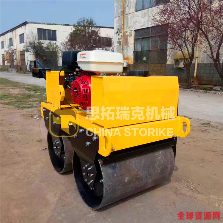 手扶双轮压路机08