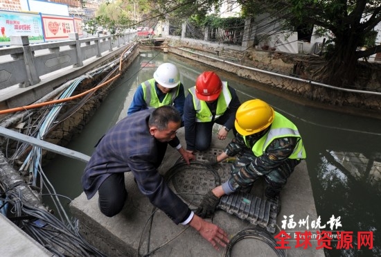 福州城区内河沿岸全面整治“蜘蛛网” 涉及887个项目