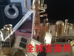 全铜仿真导弹驱逐舰模型图3