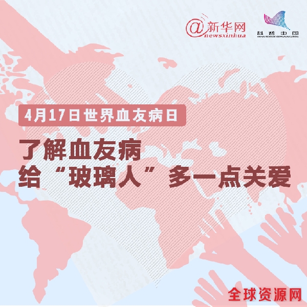 全球公益:世界血友病日,了解血友病 给"玻璃人"多一点关爱