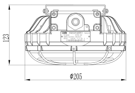 BZD1501-led防爆灯尺寸