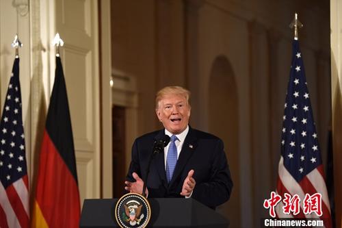 美国总统特朗普。中新社记者 刁海洋 摄