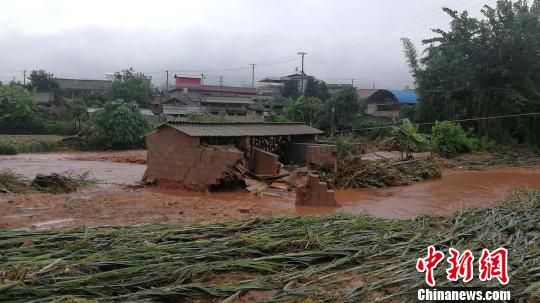 云南景谷县永平镇发生洪涝灾害96.7公顷农作物受灾