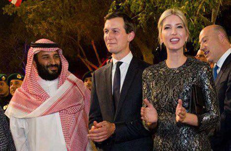 库什纳与特朗普及伊万卡访问沙特。