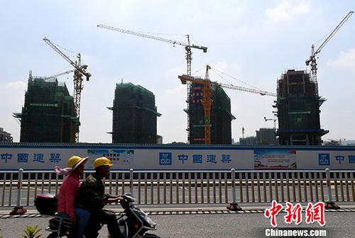 资料图:一处在建楼盘。中新社记者 张斌 摄 资料图:一处在建楼盘。中新社记者 张斌 摄
