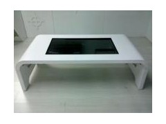 广州晶笛诺厂家直销46寸酒店专用触摸茶几冷轧板钢材结构图2