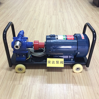 KYB25-7-30移动式自吸滑板泵 220V防爆油泵