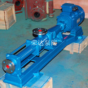 G型螺杆泵 不锈钢螺杆泵 单螺杆泵 污泥泵
