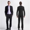 春款英伦商务时尚休闲正装韩版修身新郎结婚礼服套西男士西装套装