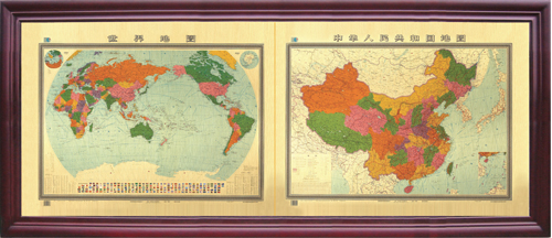 供应中国地图   世界地图  可订作地图