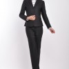 职业装秋冬装面试装 女装 长袖职业女装套装 时尚职业女装套装