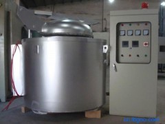 200KG坩埚炉、功率40KW、采用硅酸铝保温棉保温隔热图3