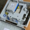 供应16芯室外光纤分纤箱丨ABS塑料光分路器箱