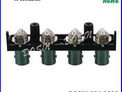 BNC1*4单排4路多孔视频连接器图2