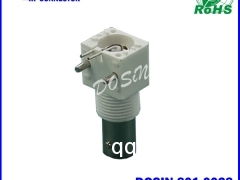 单联白胶BNC视频光端机连接器,BNC视频连接头图2