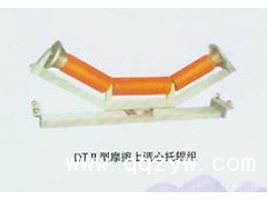 河北盐山汇东输送专做皮带机摩擦托辊防偏托辊全自动托辊图1