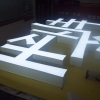东莞平面LED发光字树脂大型广告喷绘厂家首选曙标标识